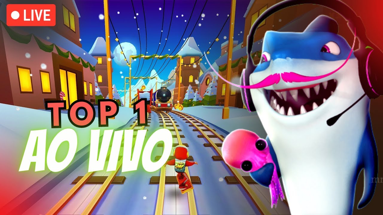 🔴AO VIVO 🔴 SUBWAY SURFERS NO COIN , EM BUSCA DO TOP 1 !!!!! 